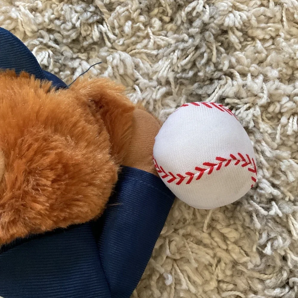 Minnesota Twins MLB Plush Teddy Bear Navy Blue Jersey Baseball‎ Fan Collectible